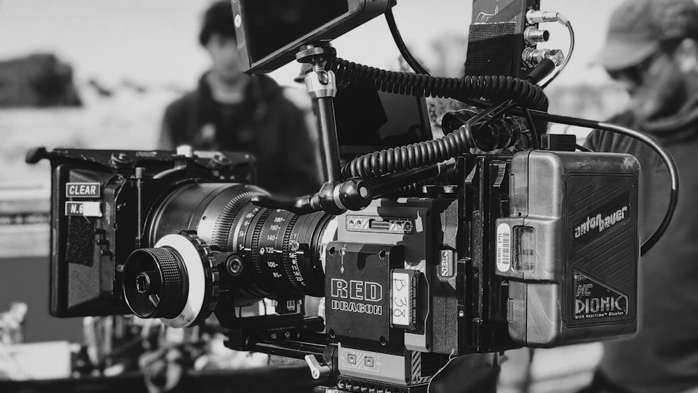 Behind the scenes on set