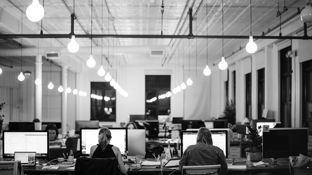 The studio on a release night